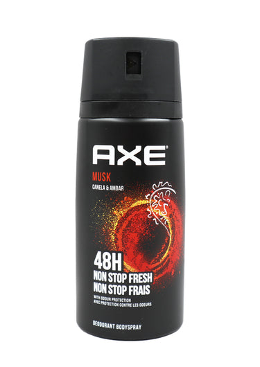 AXE Men Deodorant Body Spray -Musk (150 ml)
Sareya Beauty Supply 
Beauty Supply Store
